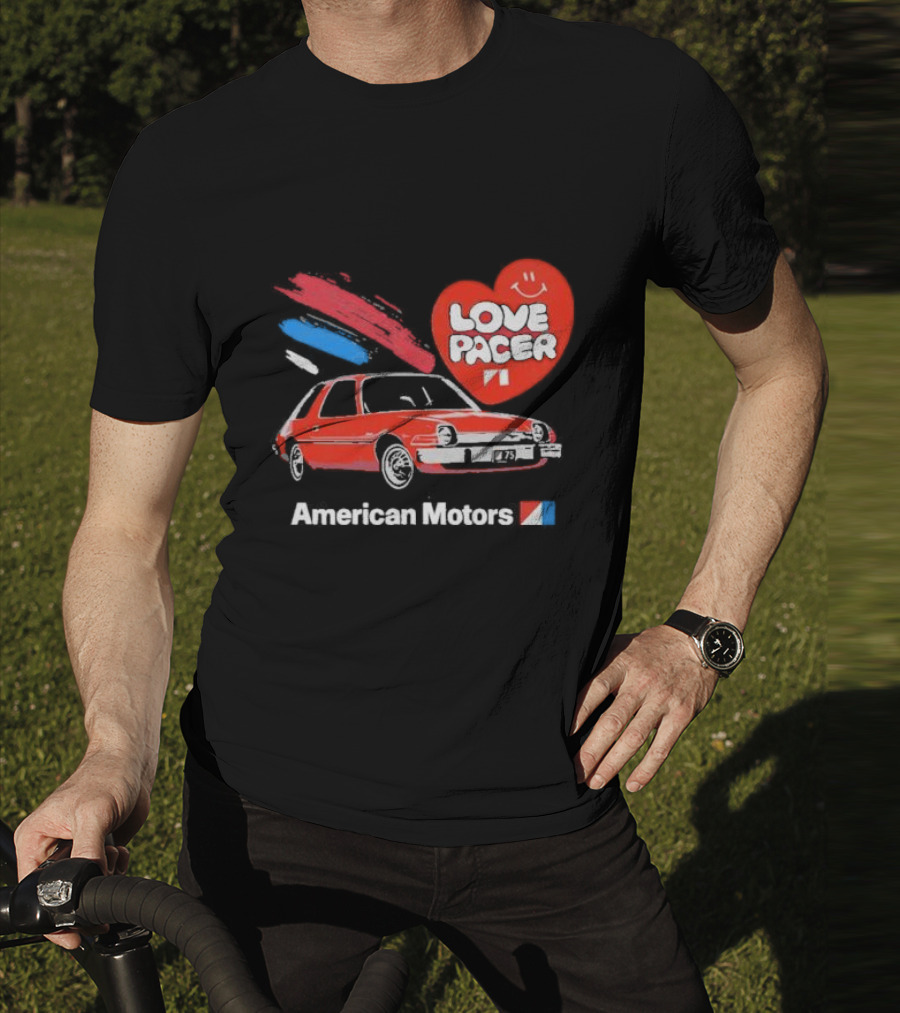 Love Pacer 75 American Motors Retro Style Car T-Shirt