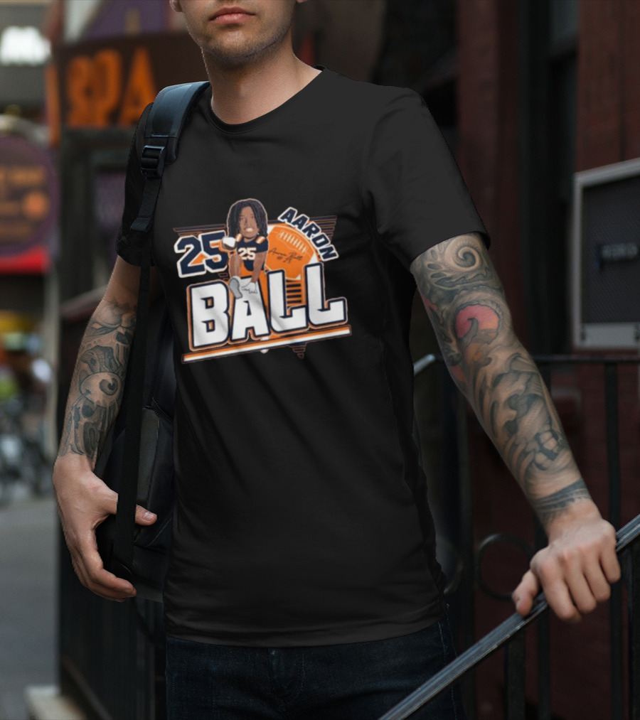Illinois Aaron Ball 25 Running Back T-Shirt
