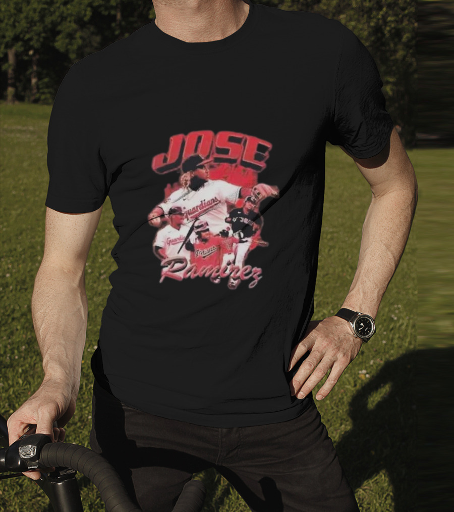 Jose Ramirez Guardians Indians Cleveland T-Shirt