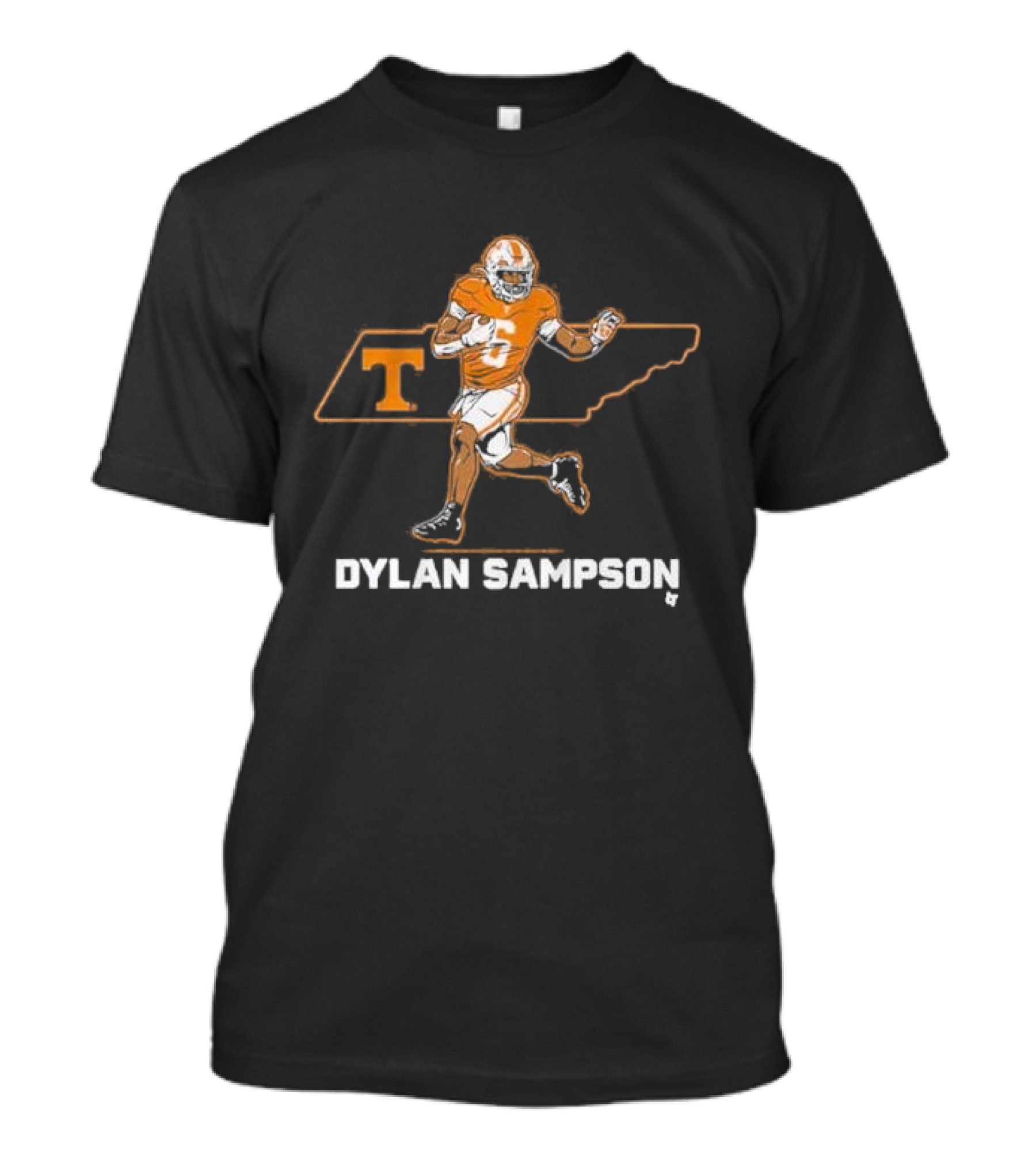 Dylan Sampson Tennessee Football State Star T-Shirt