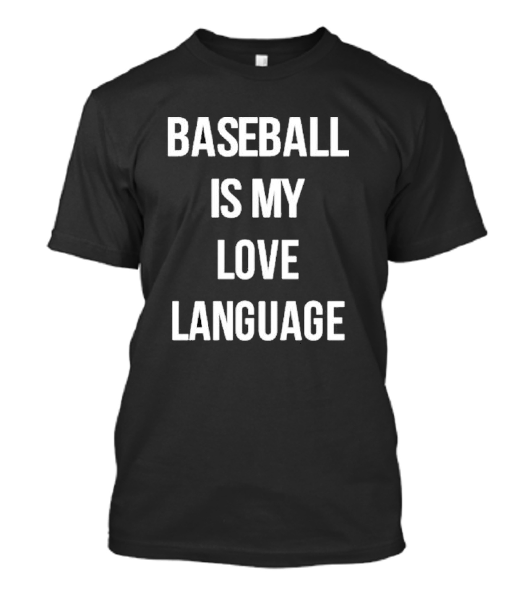 Whitney Berge Baseball Is My Love Language T-Shirt