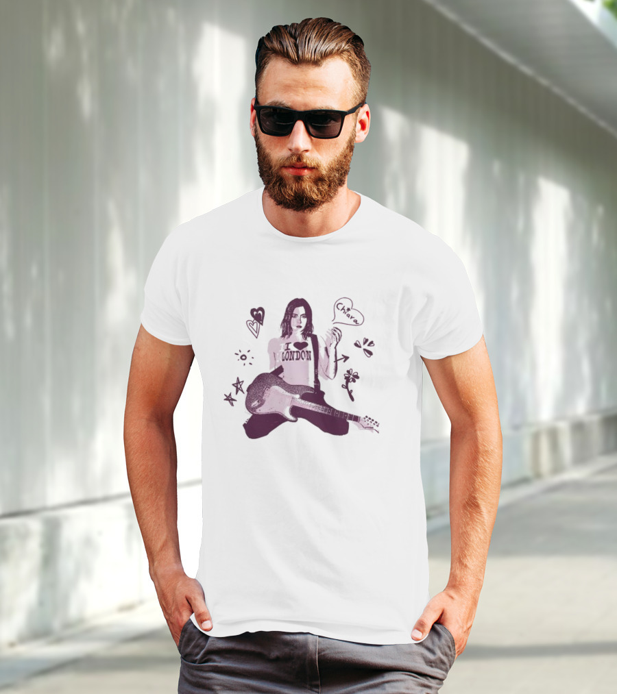 Chiara London Guitar Heart T-Shirt