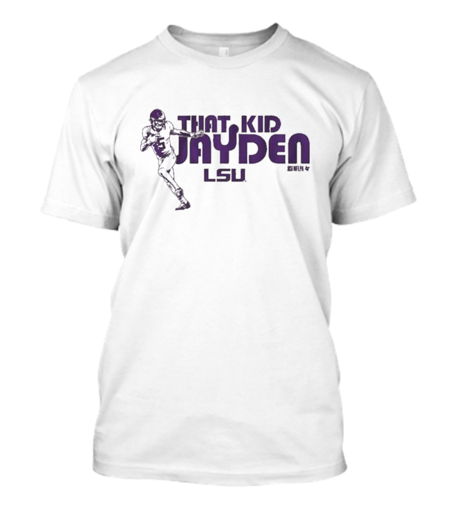 LSU Tigers That Kid Jayden Daniels NFLPA T-Shirt