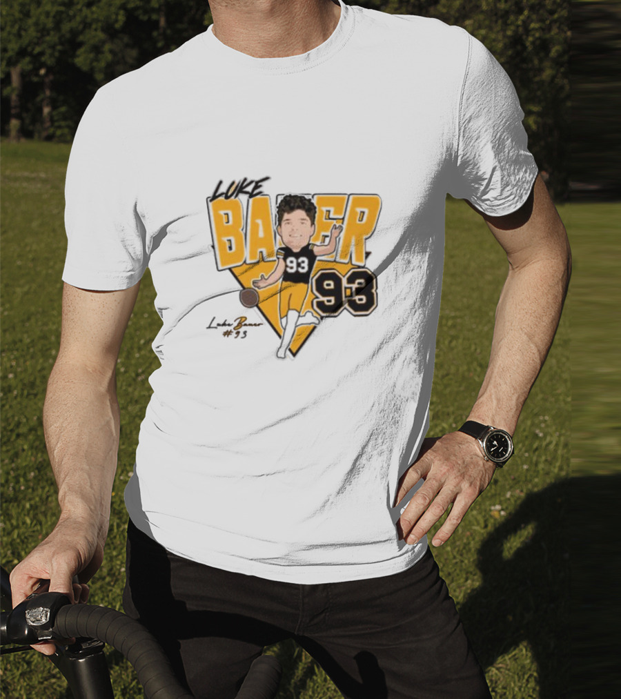 Luke Bauer 93 Missouri Punter T-Shirt
