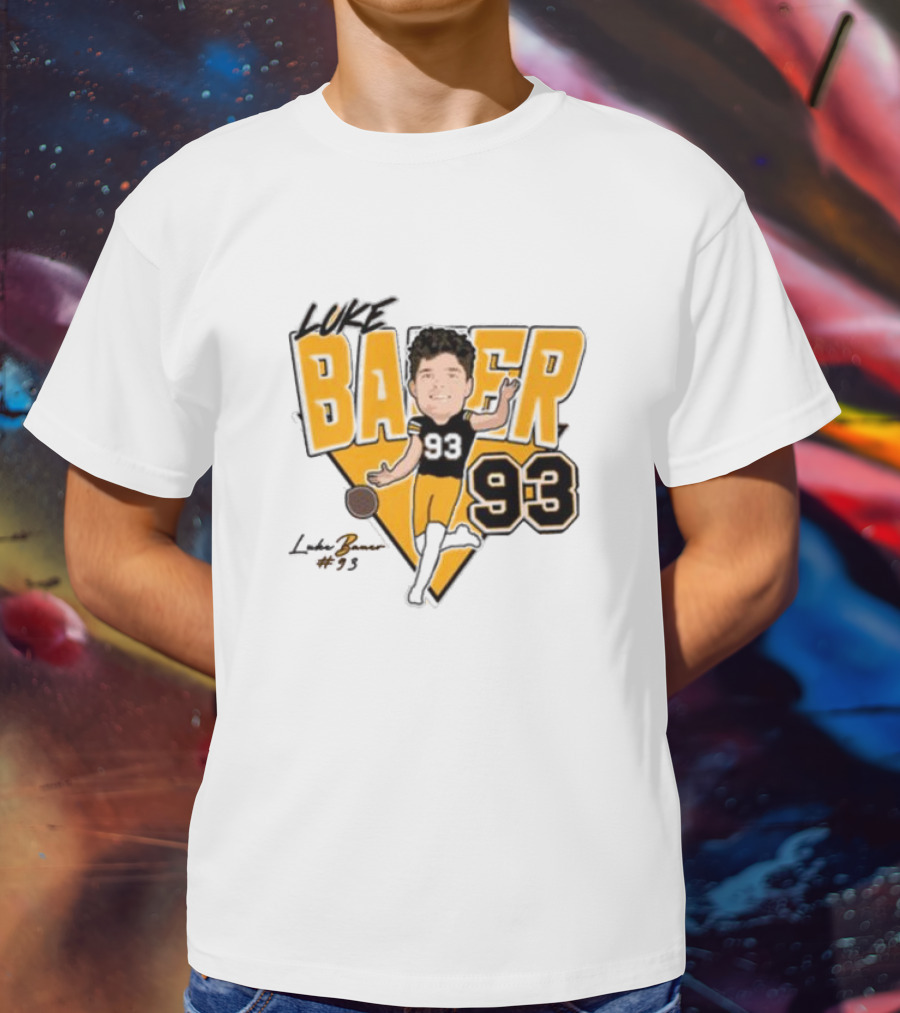 Luke Bauer 93 Missouri Punter T-Shirt