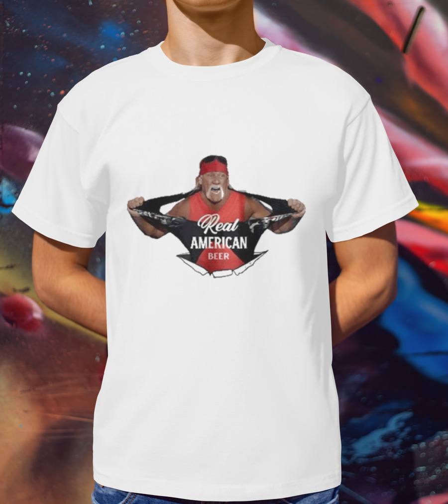 Real American Beer Hulk The Ripper Iconic T-Shirt
