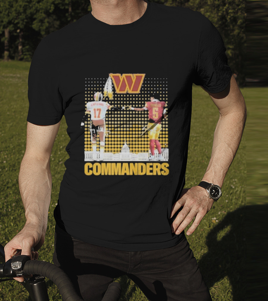 Williams Daniels Commanders Washington Football Legacy T-Shirt