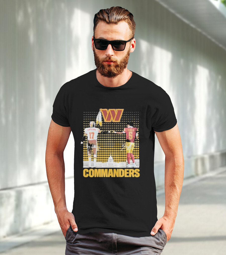 Williams Daniels Commanders Washington Football Legacy T-Shirt