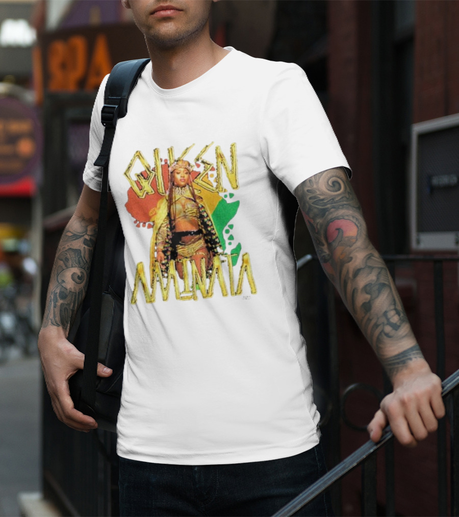 Queen Aminata Royalty Regal Style Fashion Afrocentric Vibes T-Shirt