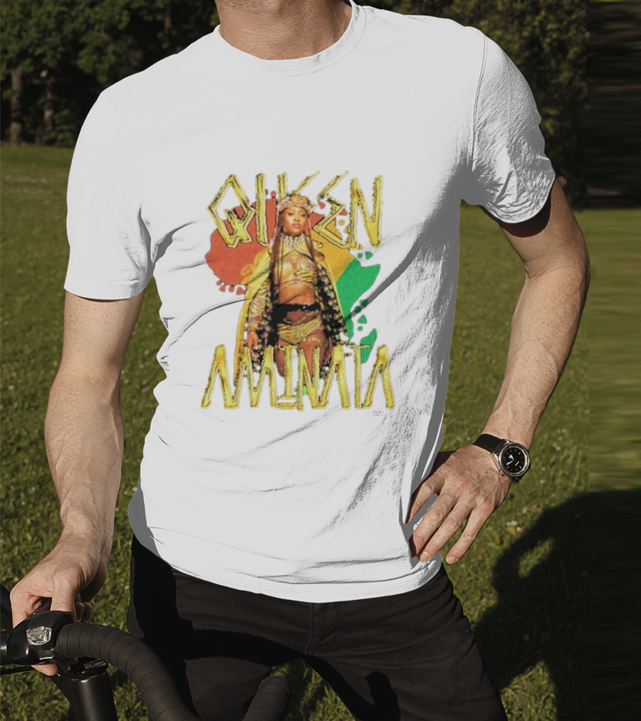 Queen Aminata Royalty Regal Style Fashion Afrocentric Vibes T-Shirt