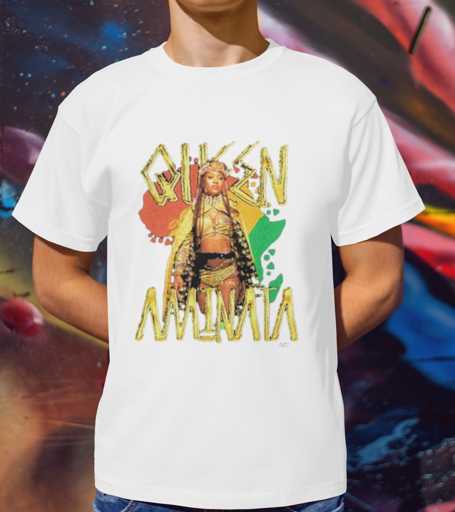 Queen Aminata Royalty Regal Style Fashion Afrocentric Vibes T-Shirt