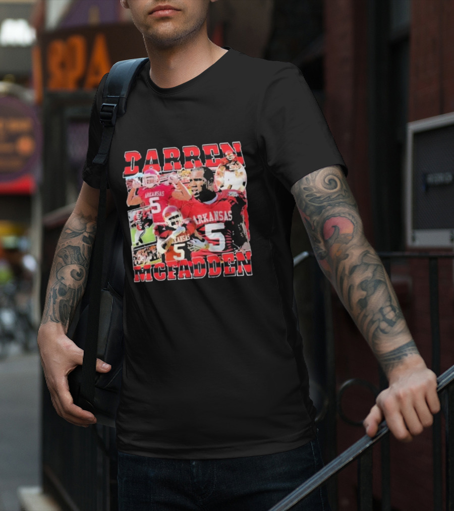 Darren McFadden Arkansas Football Highlights T-Shirt