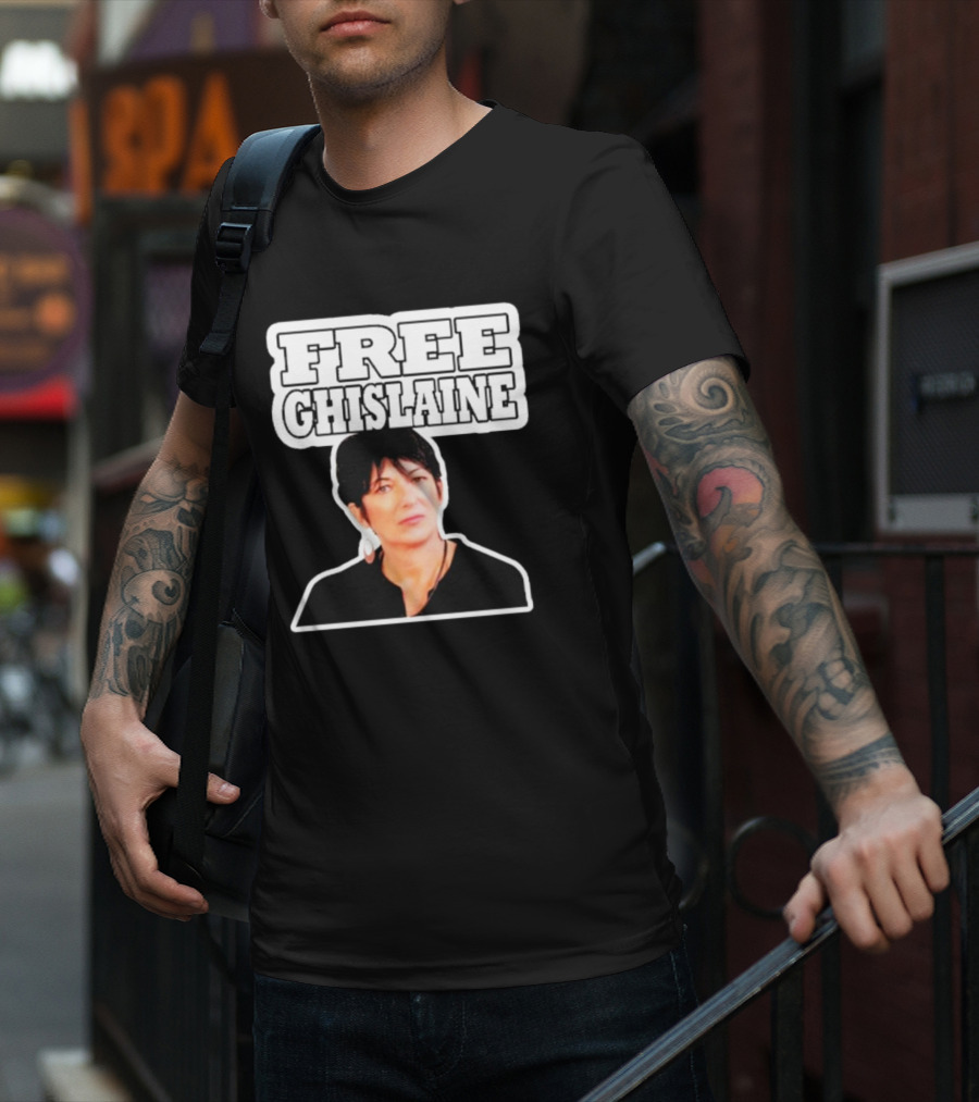 Hal Sparks Free Ghislaine Maxwell T-Shirt