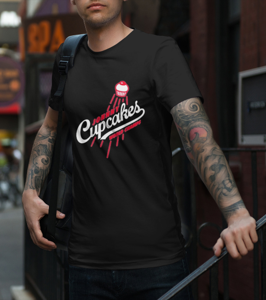 Los Angeles Johnny Cupcakes World Champs Cupcake T-Shirt
