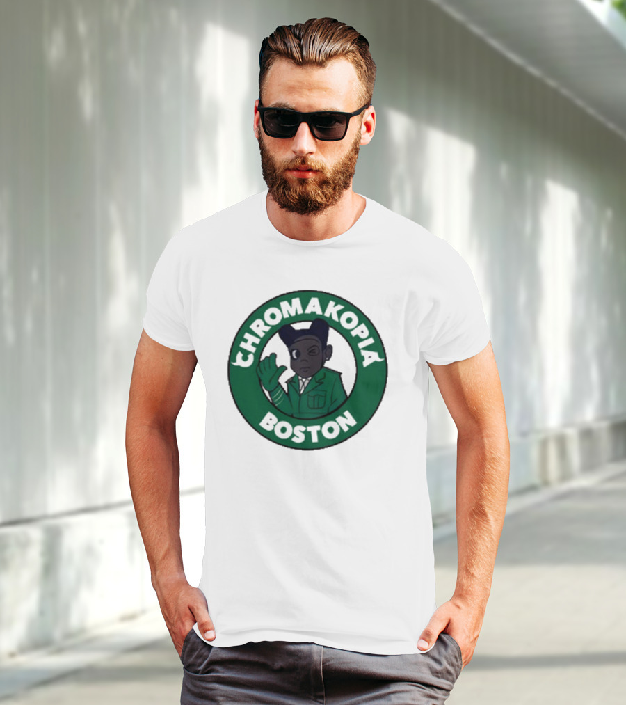 Chromakopia Boston Green Circle Character T-Shirt