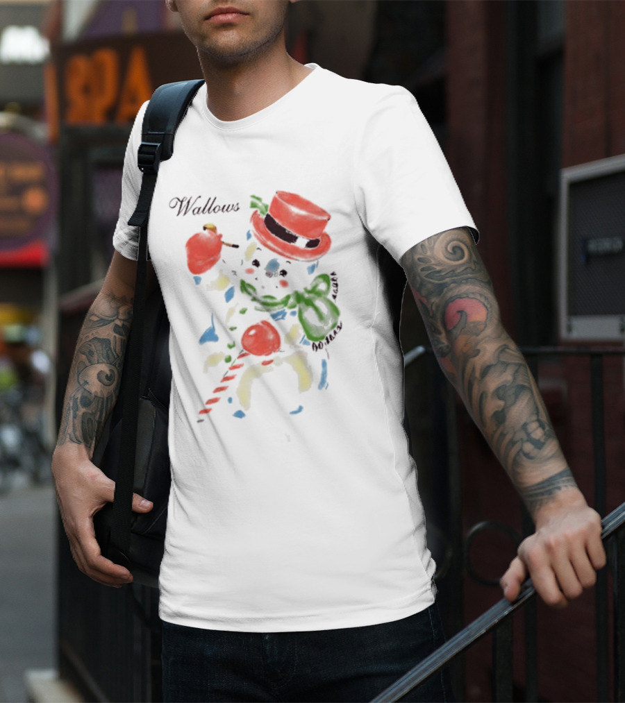 Wallows Snowman Christmas T-Shirt