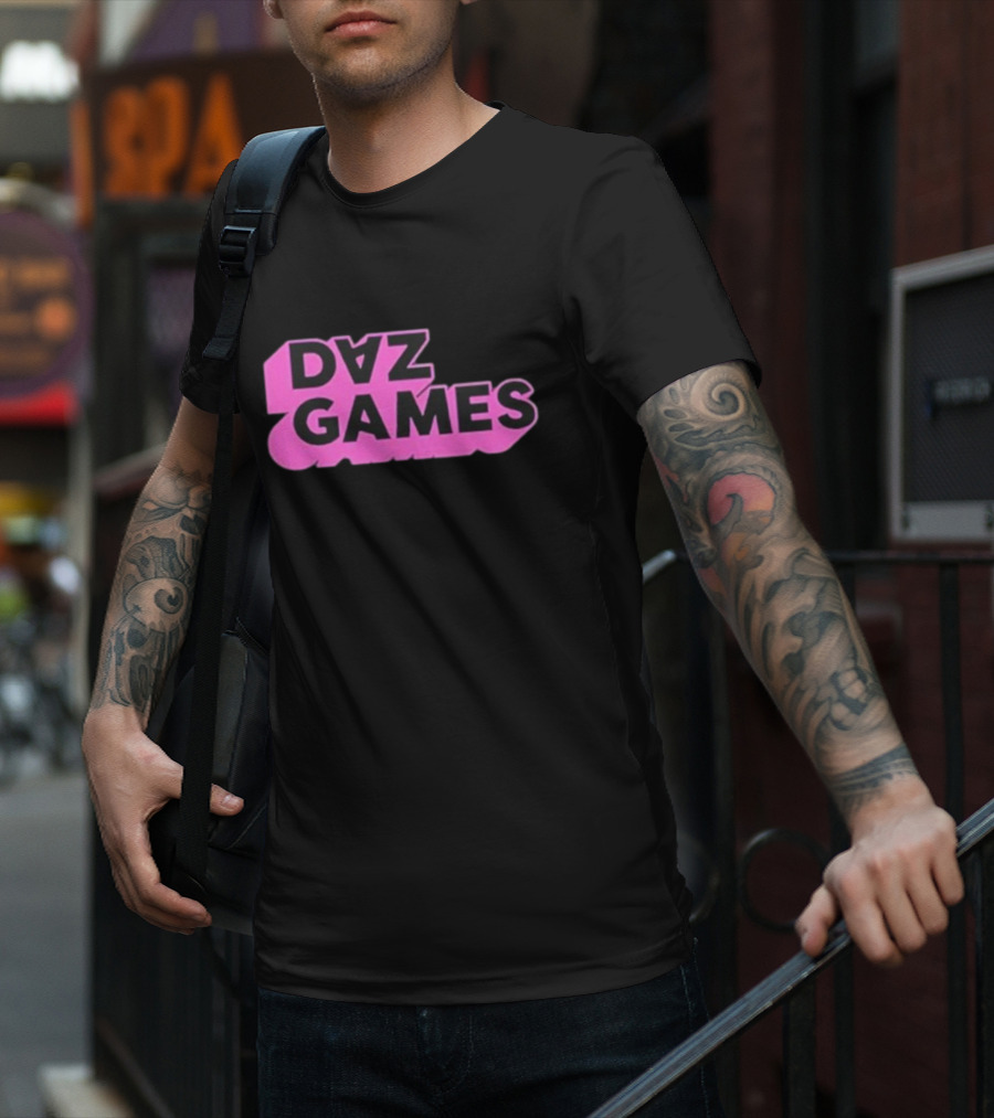 Daz Games Black Pink T-Shirt