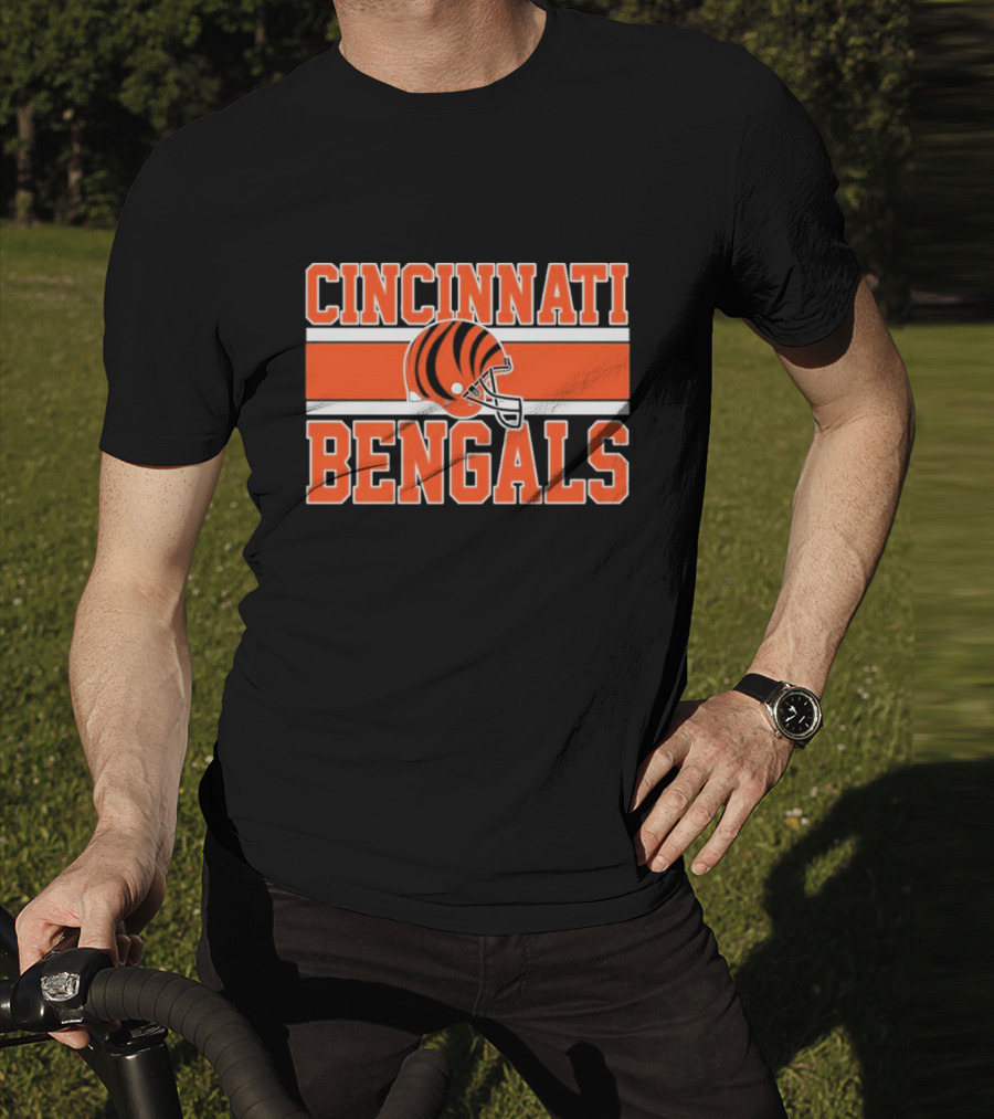 Cincinnati Bengals Football Helmet Jd Vance T-Shirt