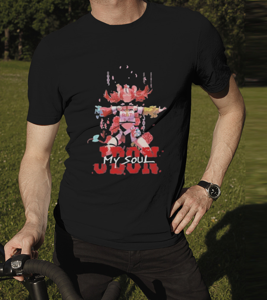 Jdon My Soul R.I.P Art 3E Blossoms Chains T-Shirt