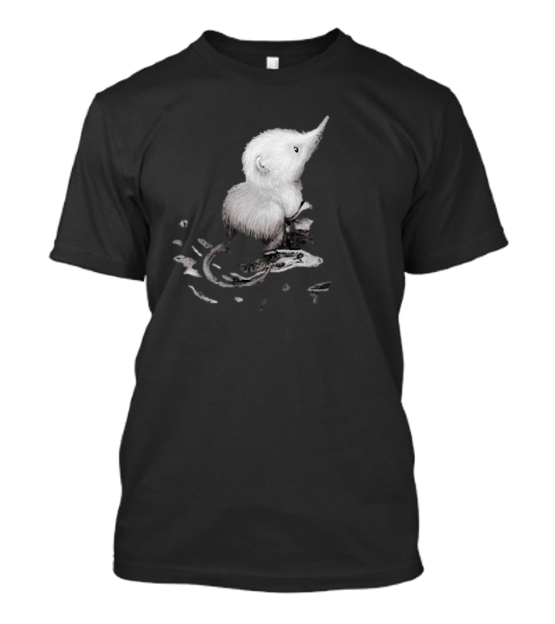 Snowflake Little Shrew Reflection On Water T-Shirt