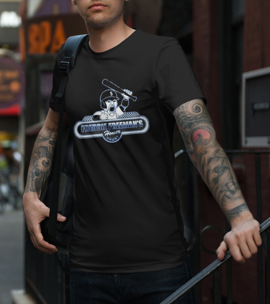 Freddie Freeman's Homer Haunt Baseball Batter S Mascot T-Shirt