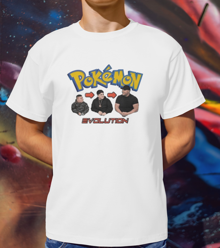 Pokémon Evolution Transformation Journey T-Shirt