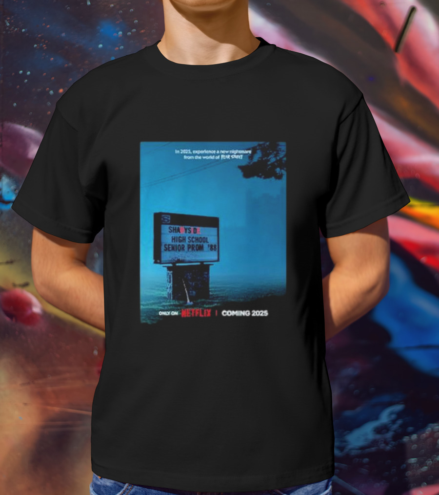 Shadyside High School Senior Prom '88 Netflix Fear Street Coming 2025 T-Shirt