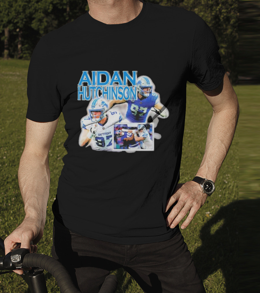 Aidan Hutchinson Detroit Football Highlights T-Shirt