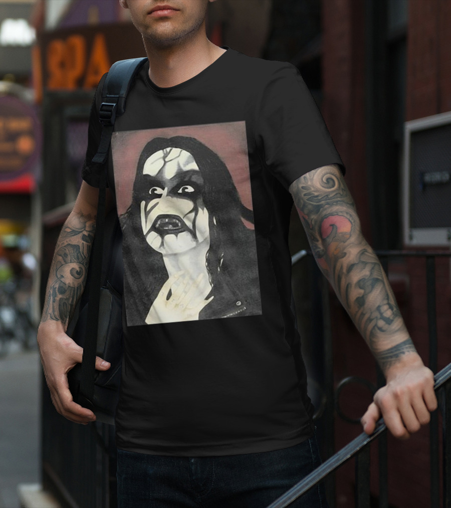 Vi Sonus Veris Nigrae Malitiaes Abruptum It Painting Black Metal Corpse Paint T-Shirt