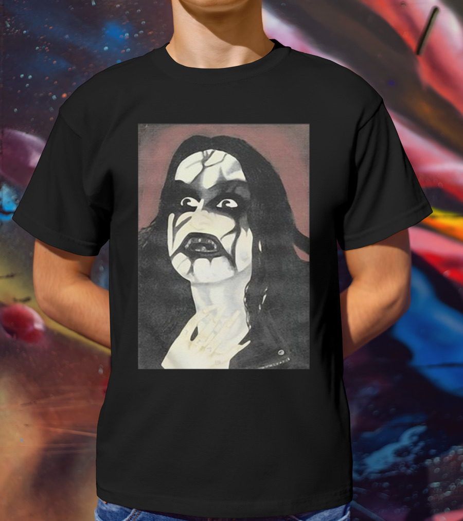 Vi Sonus Veris Nigrae Malitiaes Abruptum It Painting Black Metal Corpse Paint T-Shirt