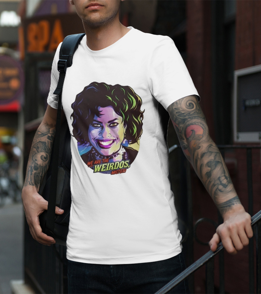 Nancy Downs We Are The Weirdos Mister Comic T-Shirt