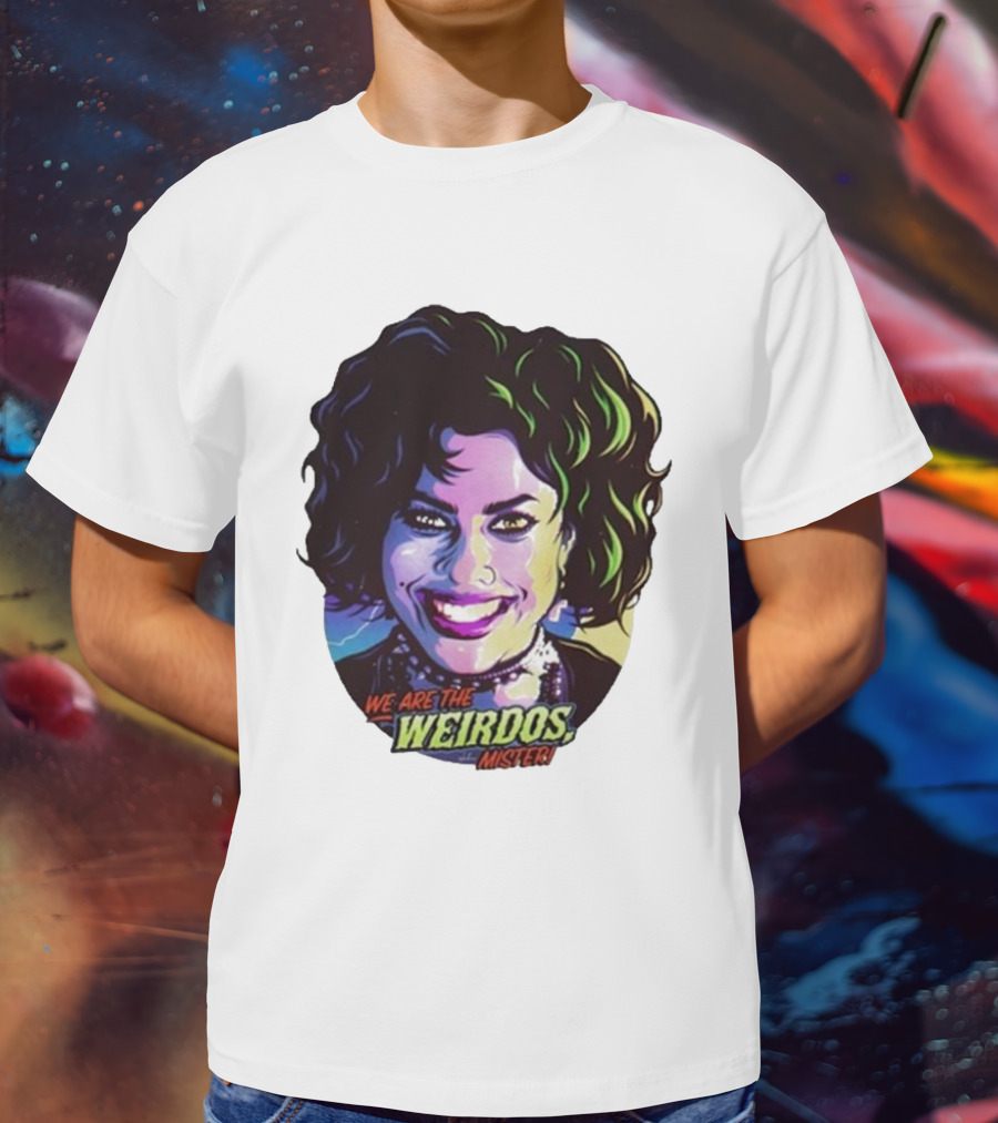 Nancy Downs We Are The Weirdos Mister Comic T-Shirt