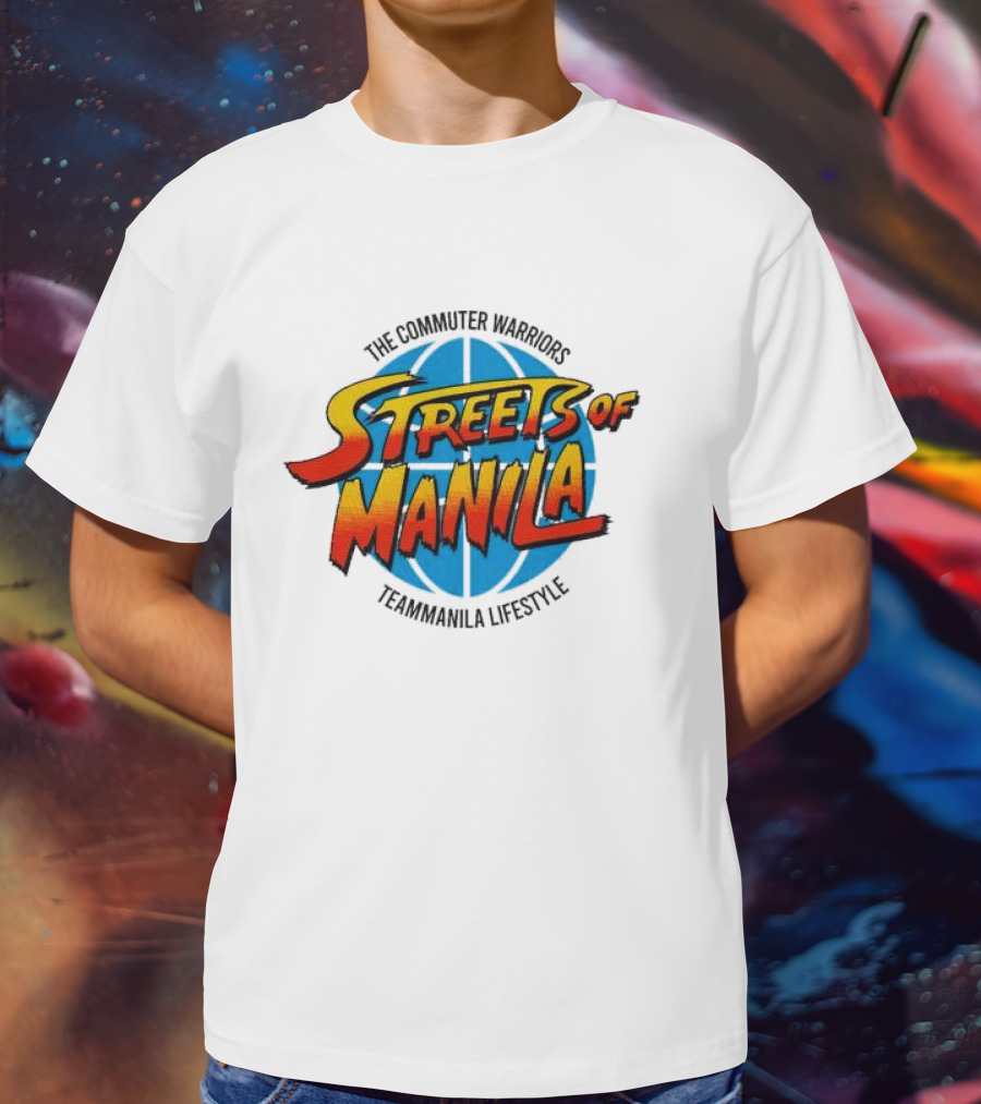 The Commuter Warriors Streets Of Manila TeamManila Lifestyle T-Shirt