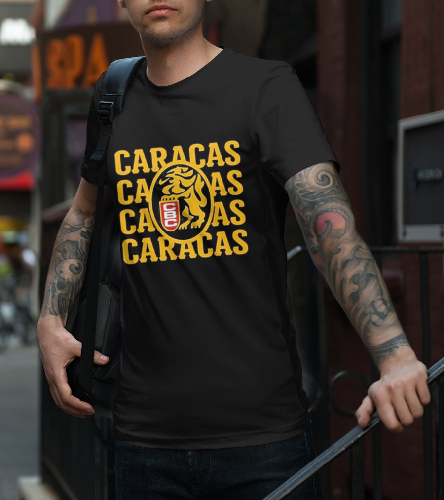Caracas CBC Leones Del Caracas Lion T-Shirt
