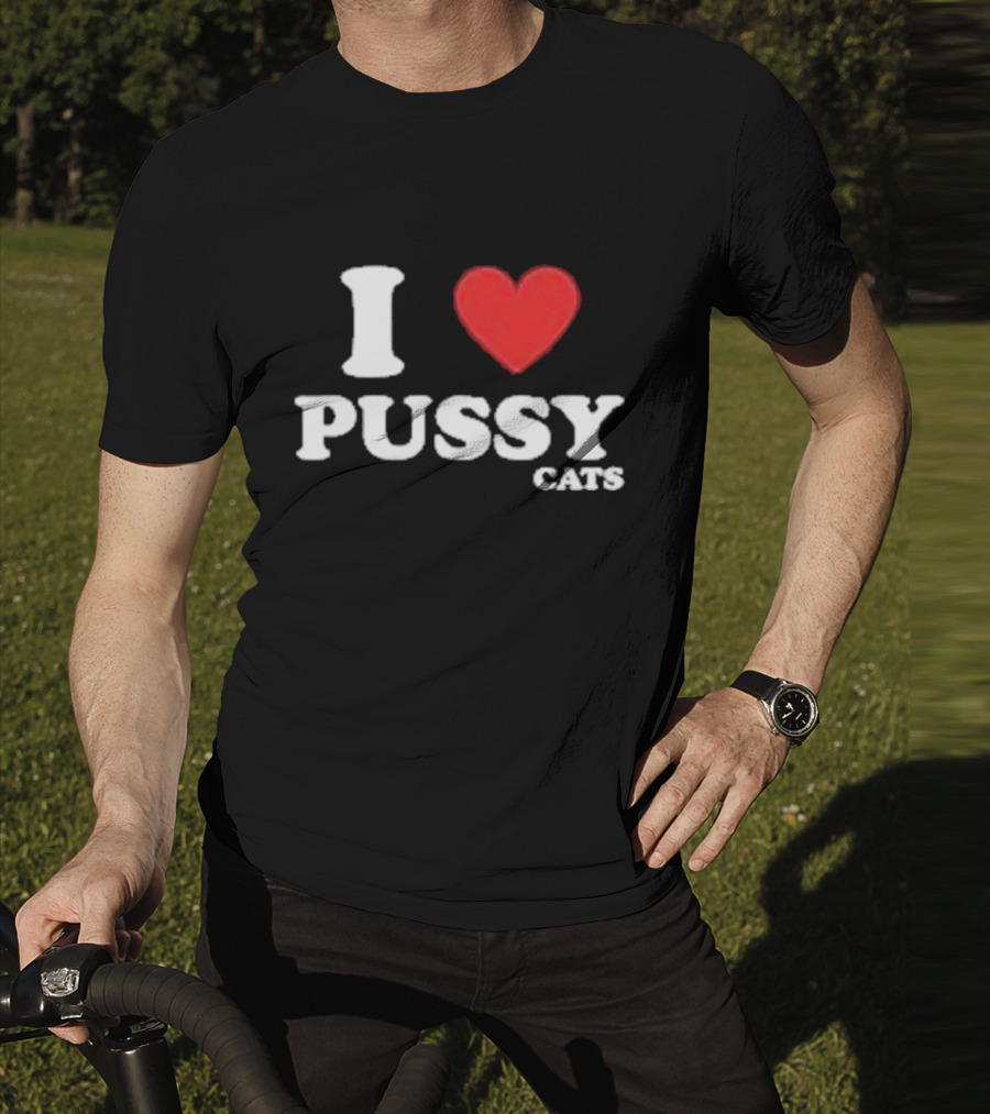I Heart Pussy Cats T-Shirt
