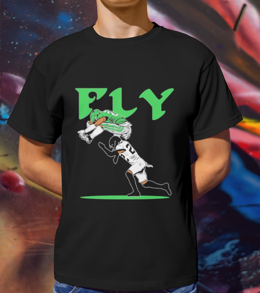 Fly Saquon Barkley Philadelphia Eagles Philadelphia T-Shirt
