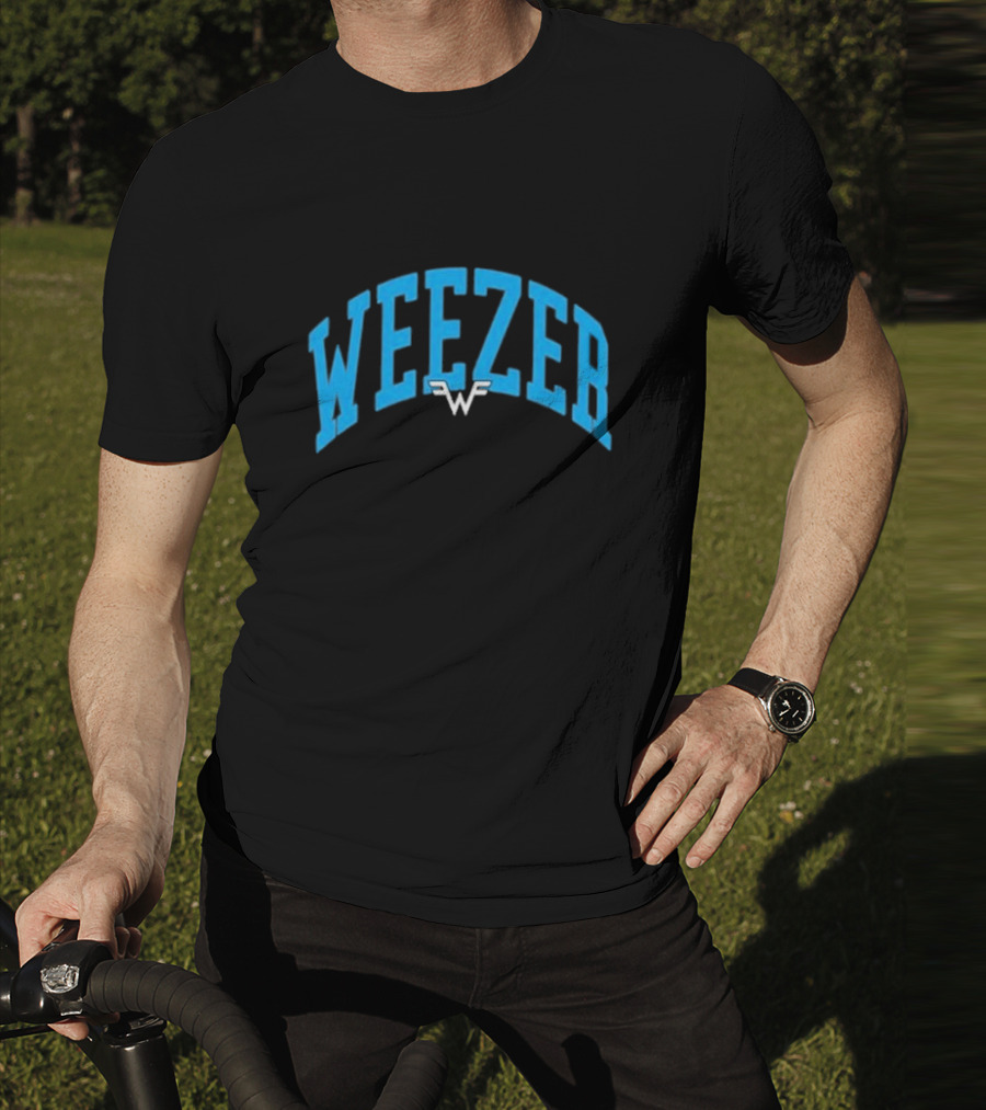 Weezer Collegiate Style With W T-Shirt