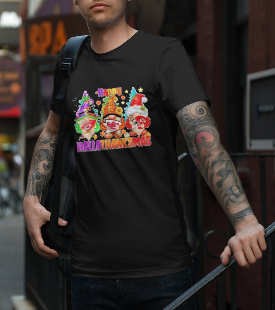 Get Ready For Happy HalloThanksMas With This Kansas City Chiefs T-Shirt