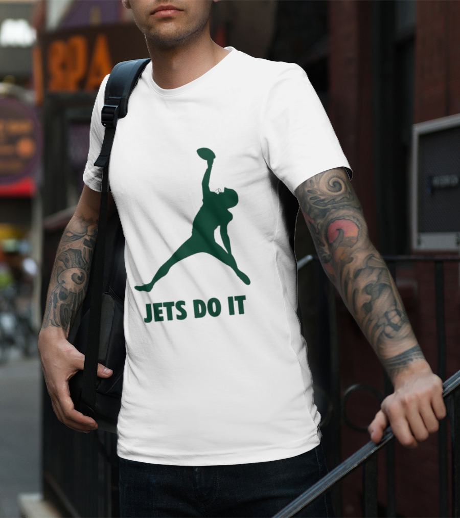 Garrett Wilson Jets Do It Air Catch T-Shirt