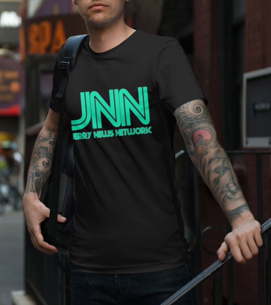 Jnn Jerry News Network Retro T-Shirt