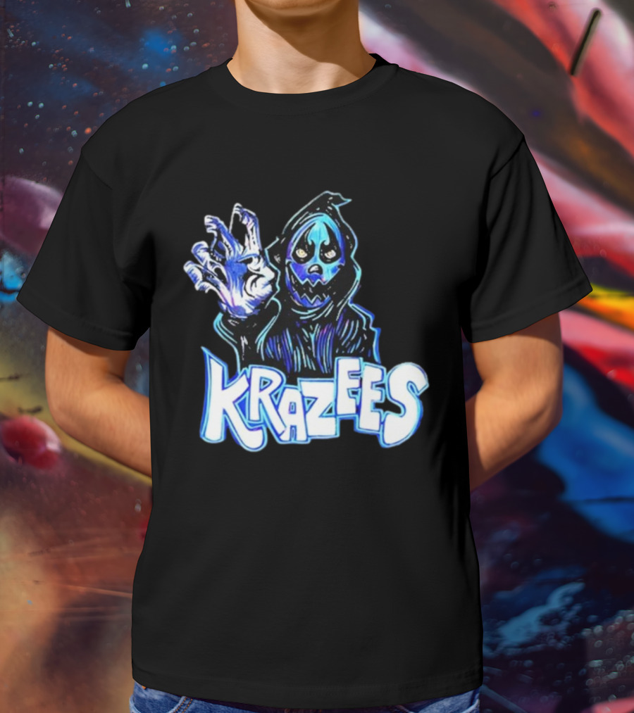 Krazees Grim Reaper Stare Krazees HOK Sent Here To Take You T-Shirt