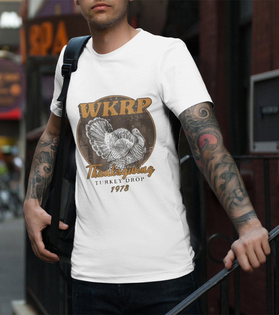 WKRP Thanksgiving Turkey Drop 1978 T-Shirt