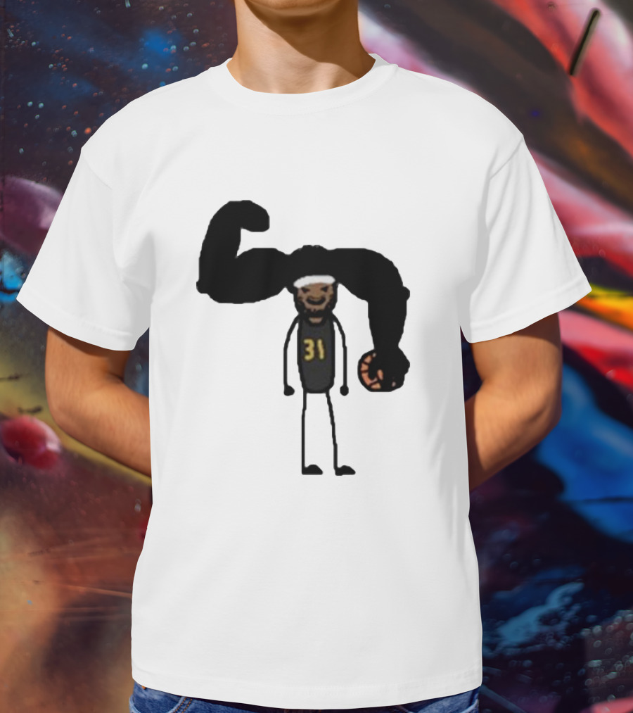 Paint The Fro Basketball Player Number 31 Basketball T-Shirt