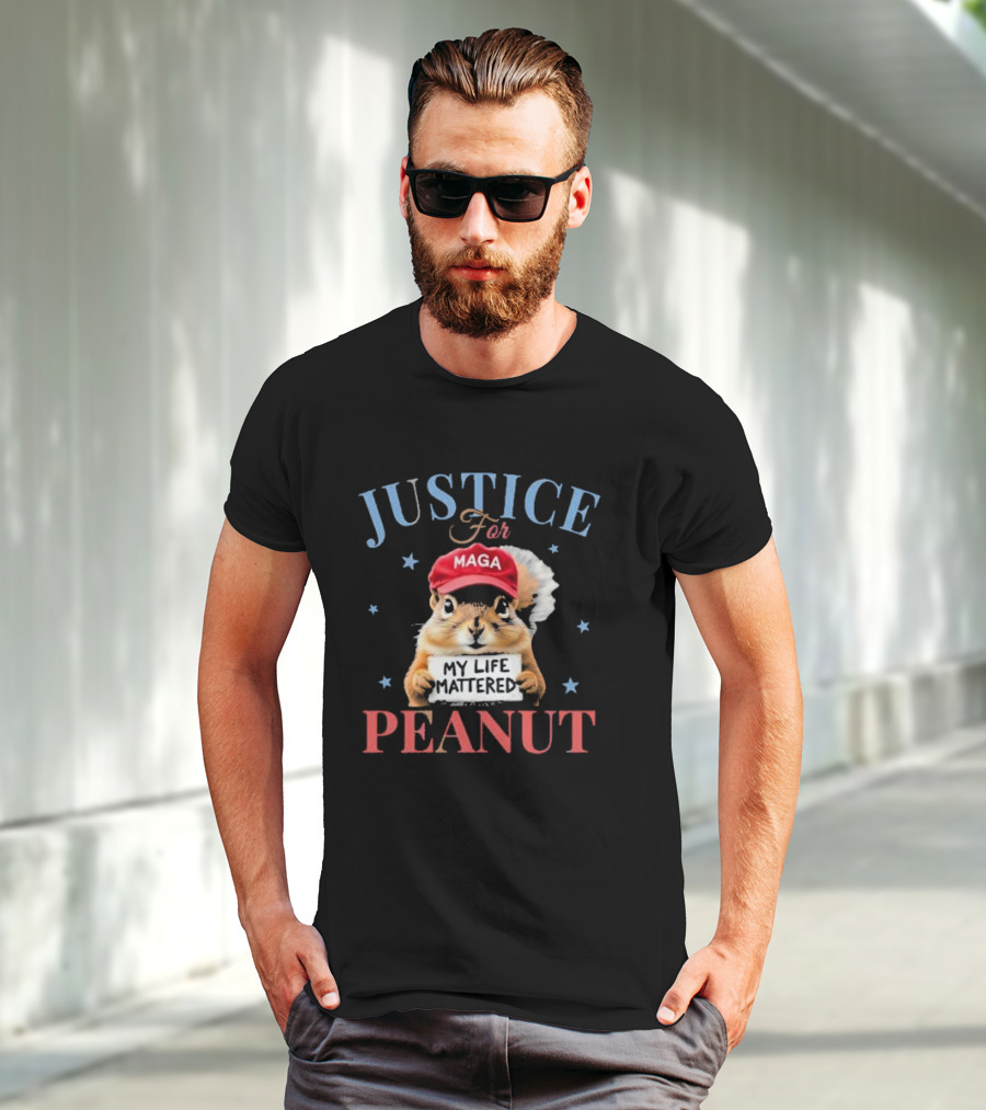 Justice For MAGA My Life Mattered Peanut T-Shirt