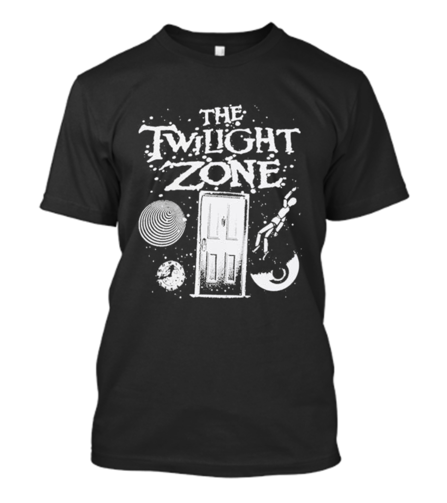 The Twilight Zone Doorway And Cosmic Elements T-Shirt