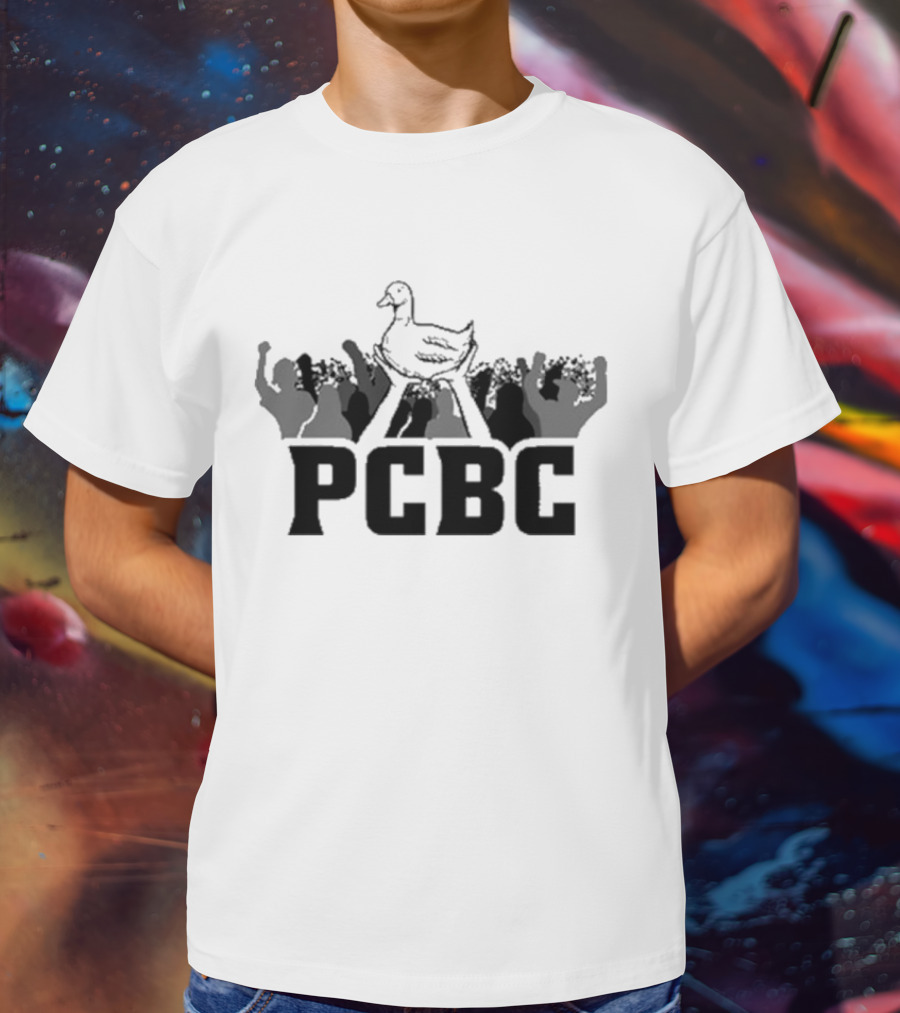 Thank You PCBC Members PCBC Duck Raised By People T-Shirt