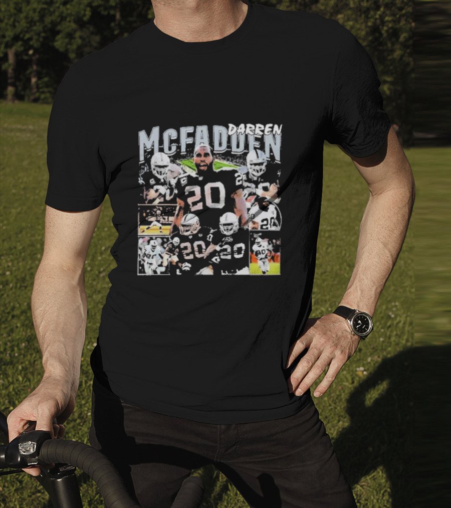 Darren McFadden Raider McFadden 20 Football Highlights T-Shirt