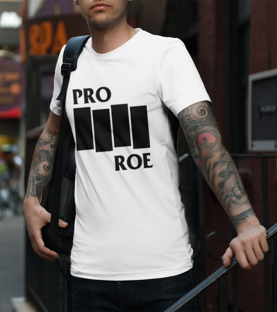 Jason Narducy Pro Roe Black Flag T-Shirt