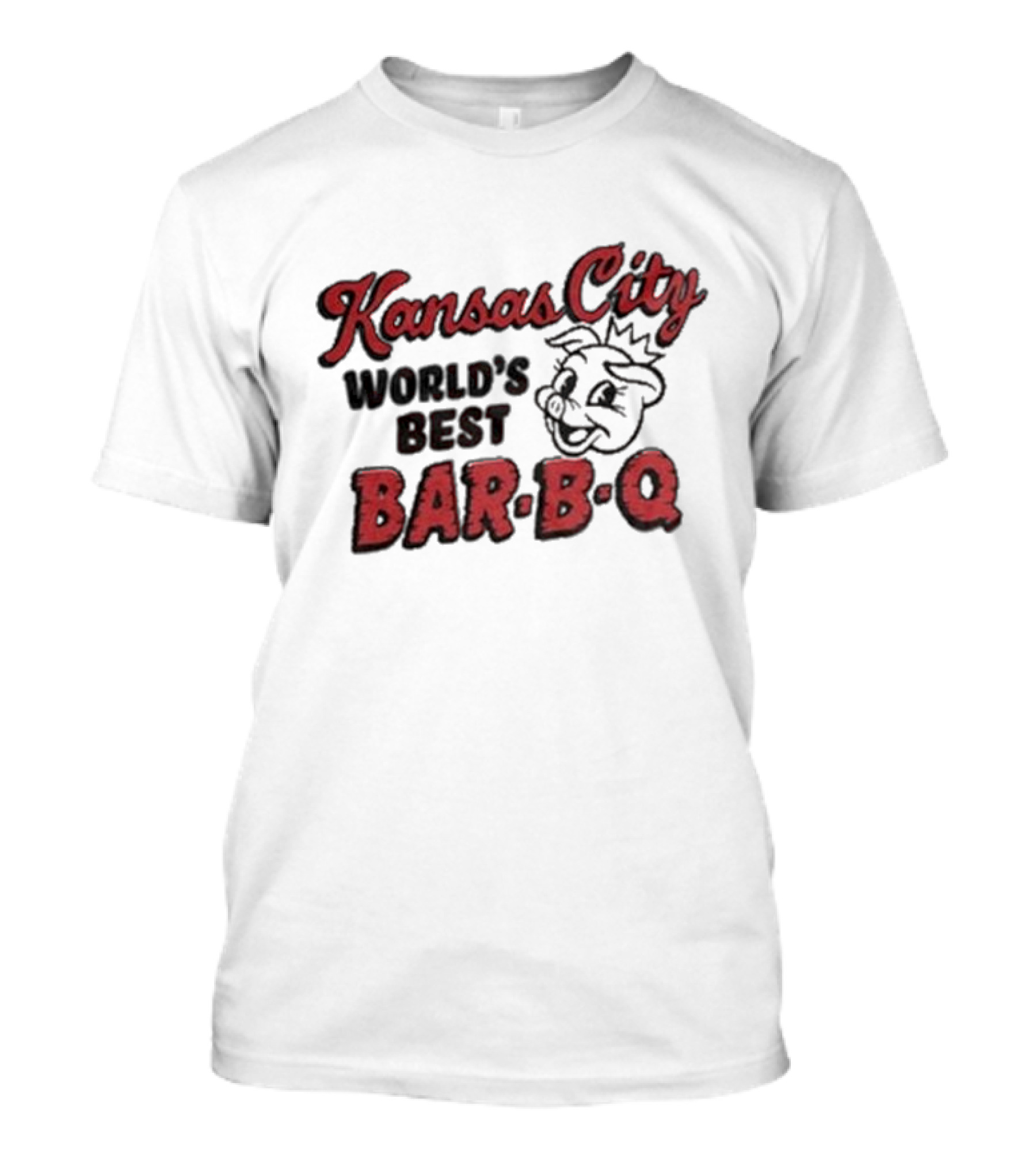 Kansas City World's Best Bar-B-Q Pig T-Shirt