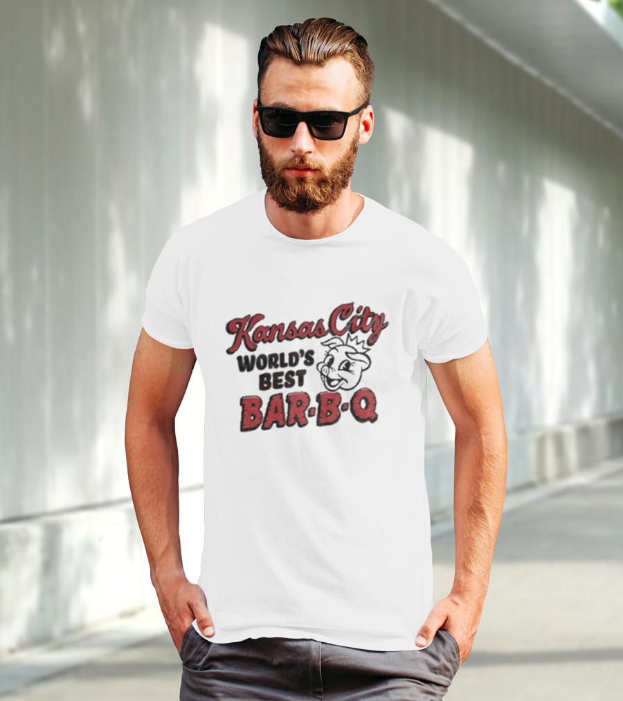 Kansas City World's Best Bar-B-Q Pig T-Shirt